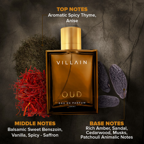 VILLAIN OUD LUXURY PERFUME 100 ML FOR MEN Eau de Parfum 100 ml