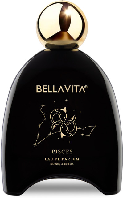BELLAVITA Zodiac Collection Pisces Unisex Perfume|Citrusy Woody  Notes|Long Lasting Eau de Parfum 100 ml