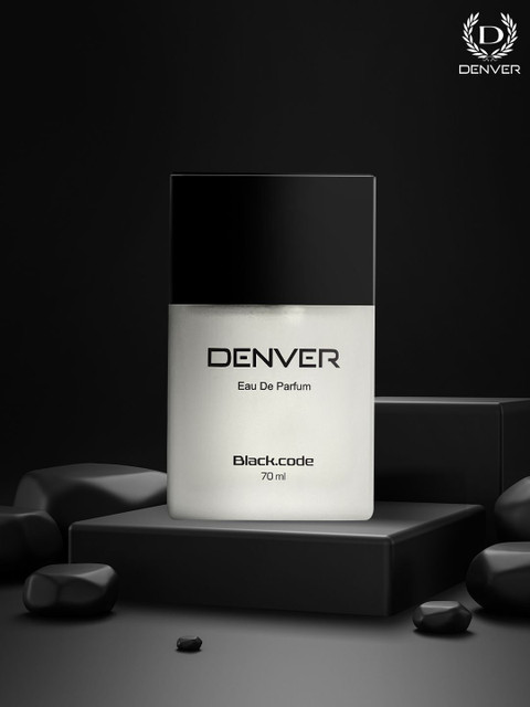 DENVER Black code Perfume|premium long lasting| Eau de Parfum 70 ml