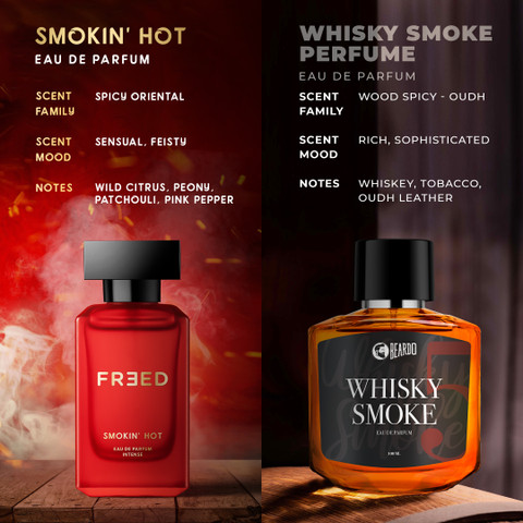 Buy BEARDO Freed Ultimate Perfume For Couple Whisky Smoke For
