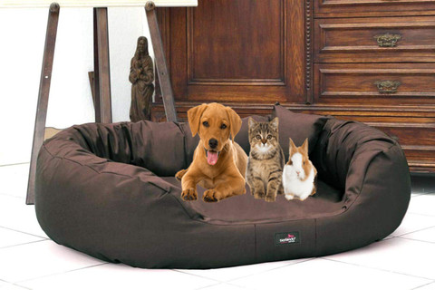 Heaven Luxurious Reversible Dual Soft Velvet-Luxury Sofa PET Bed for Dog  CAT Puppy Rabbit M Pet Bed