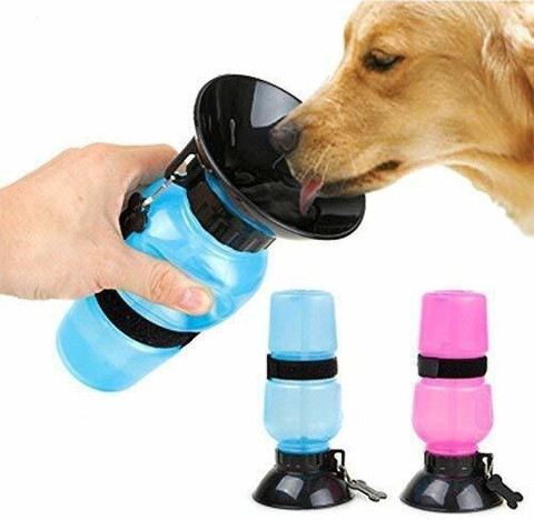 EVERSHINET Dog Water Bowl Bottle Sipper Portable Aqua Dog Travel
