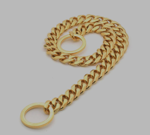 SUPER PREMIUM QUALITY CUBAN CHAIN COLLAR Dog Collar Chain Price