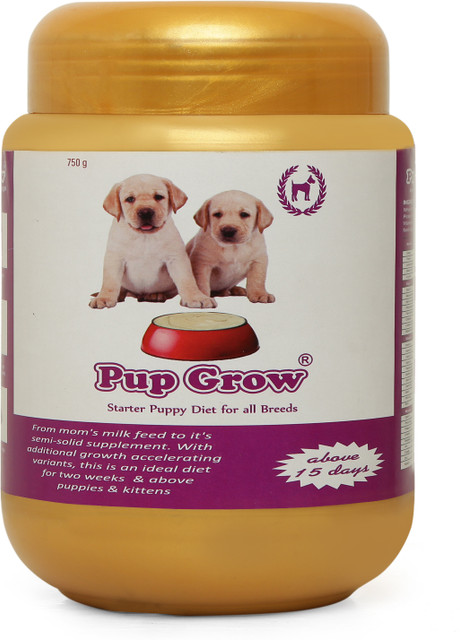 Newborn Puppies What Kind Of Food To Feed A Puppy Pup Grow Starter