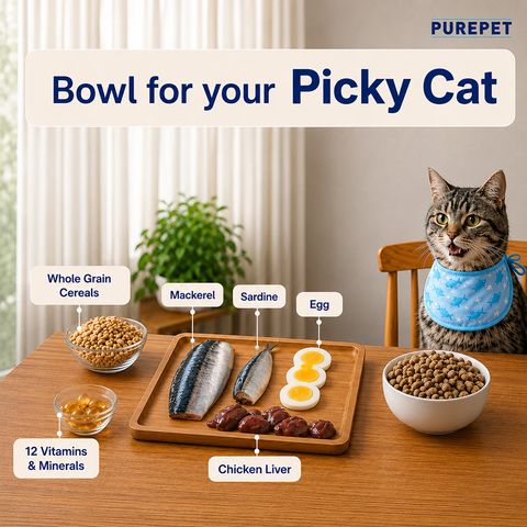 Purepet Ocean Fish 1 kg Dry Adult Cat Food - Image 7