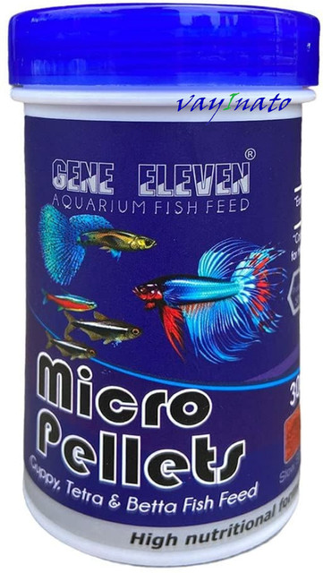 VAYINATO Aquatic Remedies Micro Pellets, 100G for All Tropical