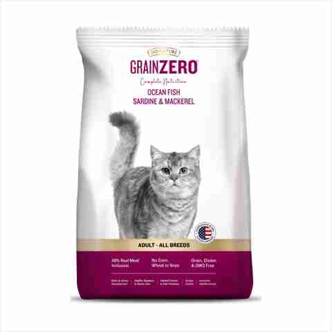 Grain Zero Ocean Fish, Sardine, and Mackerel 20 kg Dry Adult Cat Food - Image 3