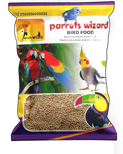 Parrots Wizard Kangni Seed Bird Food kg Dry New Born, Adult, Young,  Senior Bird Food