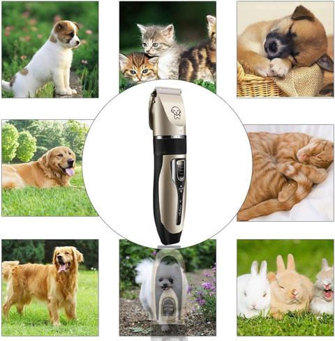 DPISZONE Pet Clippers Low Noise For Dogs Cats Pet Grooming Hair