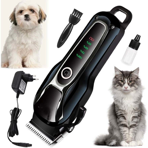 KURBA new hair clipperl dog hair trimmer cat cutter grooming animal for pet  machine Multicolor Pet Hair Trimmer