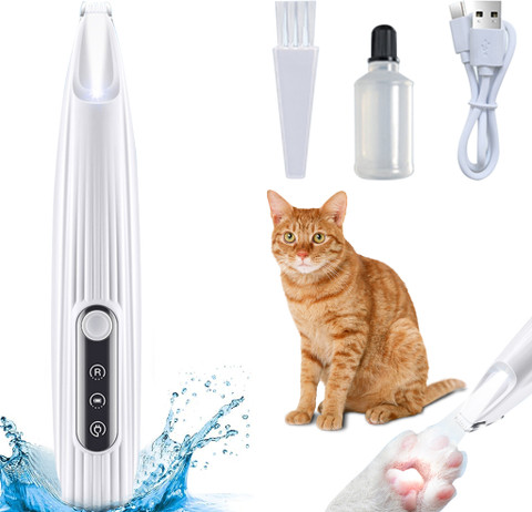 ORTIZA LED Dog Hair Trimmer for Paws Buttocks Wounds Multicolor - Main Image
