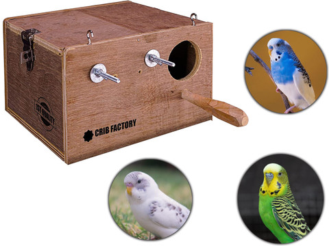 cribfactory Breeding Box for Budgerigar Bird Cage