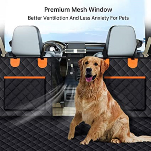 petlux Dog Car Seat Cover Waterproof, Scratch Proof and Nonslip Back Seat  Cover Hammock Pet Seat Cover