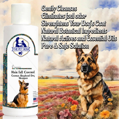 German Shepherd Dog Dog Hair Loss Shampoo FURminator DeShedding