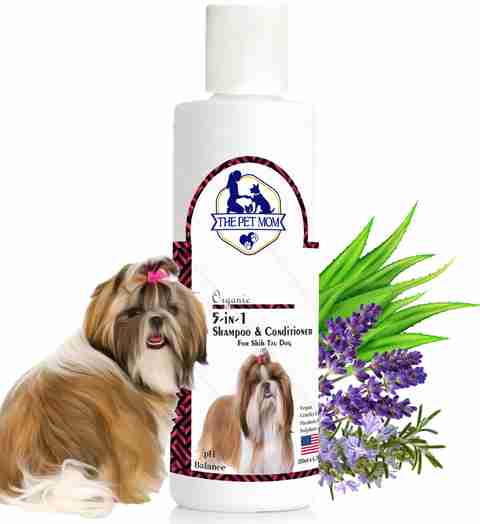 THE PET MOM In Shampoo Conditioner For Shih Tzu Dog Puppy