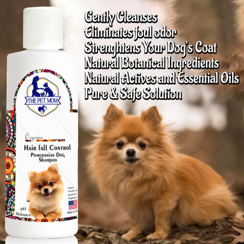 Dog Hair Fall Pomeranian Hair Growth Shampoo THE PET MOM