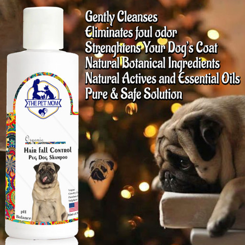 THE PET MOM Pug Dog Shampoo Hair Fall Control – Dog Hair Shed