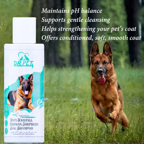 DR PET PLUS Anti Hairfall German Shepherd Dog Shampoo -Reduces