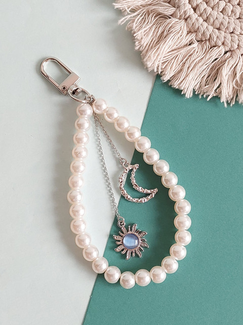 【JOSEMOON】 BAG CHARM JMS HUB Sun Moon Bag Charm Keychain- Car Moon accessories Key