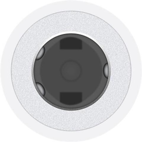 Apple White MMX62ZM/A Lightning to mm Phone Converter Price in