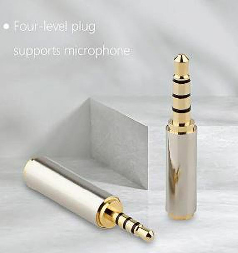 TECHGEAR SIVER PHONE CONVERTER Male to Female Stereo