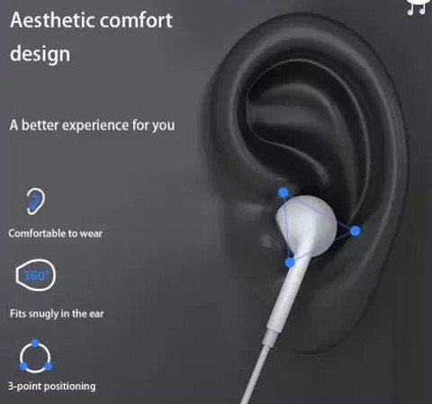 11 Pro Plus Type C Earphones For Realme X3 Pacificdeals White