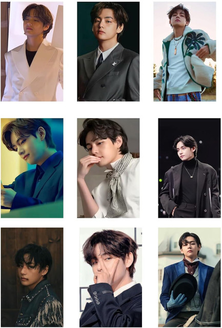 BestoBTS BTS V (Kim Taehyung) BTS Solo Photocards for BTS Army