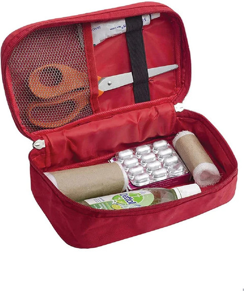 Medroof 30-Day First Aid Kit Bag Empty for Home Travel Camping