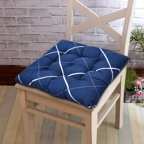 KUBER INDUSTRIES Microfibre Chair Pad Pack of Geometric Buy