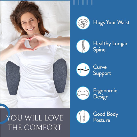 araami Memory Foam Sleeping Pillow Pack of Solid Memory Foam