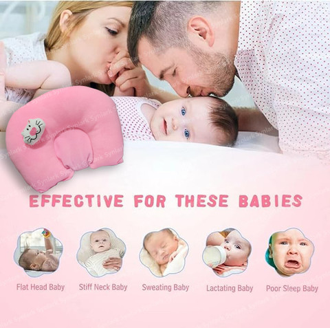 Synlark Mustard Seeds Baby Pillow Pack of Toons Characters