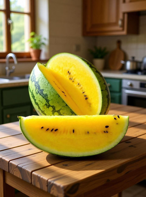 CYBEXIS HUA-99 - Yellow Watermelon - (1350 Seeds) Seed Price in