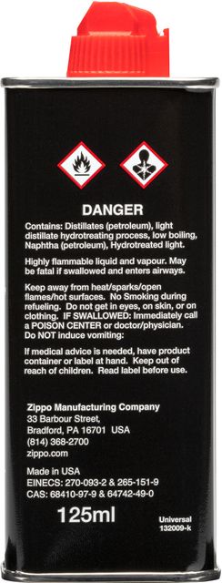 Zippo 3141EX Pocket Lighter Black/Red - Image 6