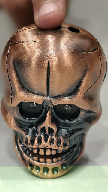 JGG Jain Gift Gallery Skull Head Design Lighter - Image 8