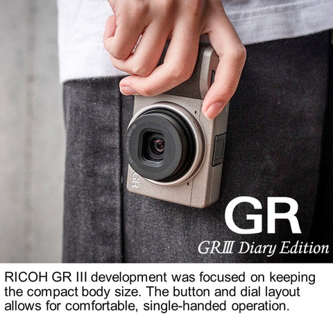 Ricoh GR III Diary Edition Digital Compact Camera 28mm f/ 2.8