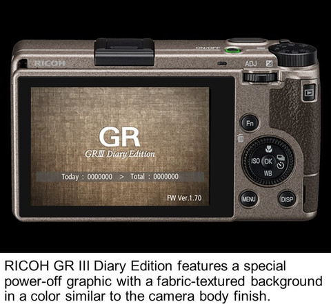 Ricoh GR III Diary Edition Digital Compact Camera 28mm f/ 2.8