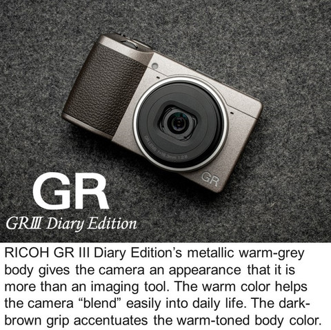 Ricoh GR III Diary Edition Digital Compact Camera 28mm f/ 2.8
