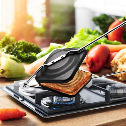 Toasted Sandwich Gas Sandwich Press Stovetop Toaster Bread Toaster