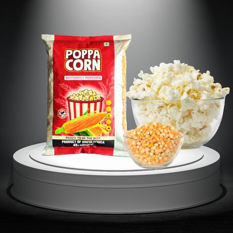 poppacorn Butterfly Popcorn, Ready to Pop South African Raw Maize