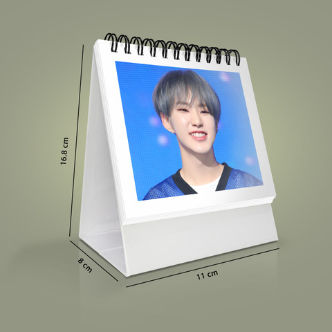 Seventeen Desk Photo Album ( Set of 1 ) 24 Photos Front-Back Fine