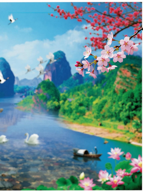 Beautiful Natural Scene Paper Poster Paper Print - Nature posters