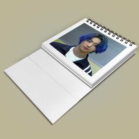 BTS ( Bangtan Boys ) Desk Photo Album ( Set of 1 ) 24 Photos Front
