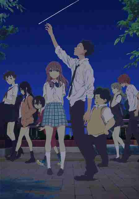 Koe No Katachi A Silent Voice Anime Movie Hd Matte Finish Poster