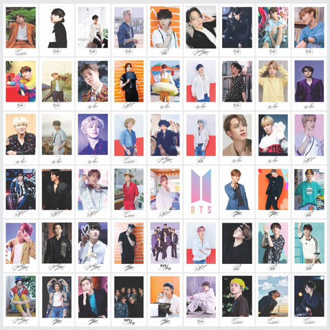 BTS公式ポストカード BTS Photocard Set | Bangtan Boys BTS Postcards, BTS Greeting Card