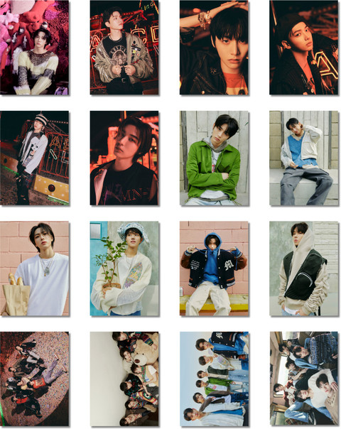 BOYNEXTDOOR Photocards Pack of 16 (8 x 11 cm) | Boy Next Door Who