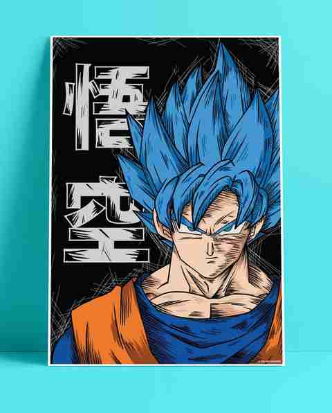 YAA - Dragons Ball Z : Goku Super Saiyan Blue New Premium Design