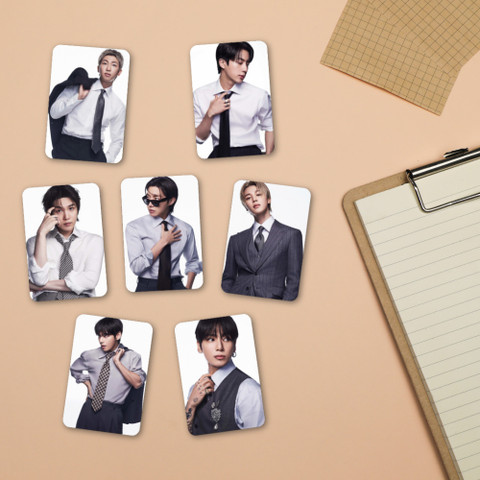 BTS Swim Photocards Pack of 50 (8.8 x 5.6 cm) | BTS Round-Edge