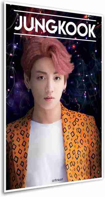 Poster-BTS Jungkook Poster KPOP Wall Poster Art Print for Room
