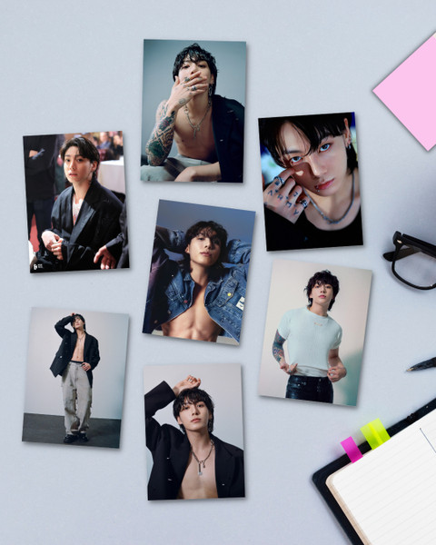 BTS Jungkook - Seven Photocards Pack Of 16 (8 x 11 cm) | BTS JK