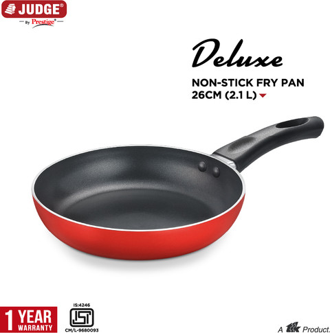 Judge by TTK Prestige Deluxe Fry Pan 26 cm diameter L capacity